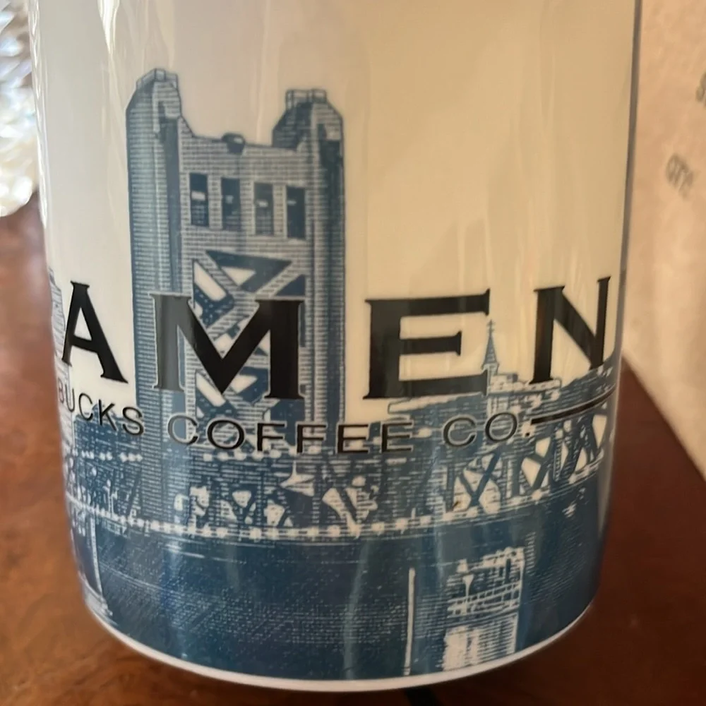 Starbucks Sacramento and San Francisco City Mugs